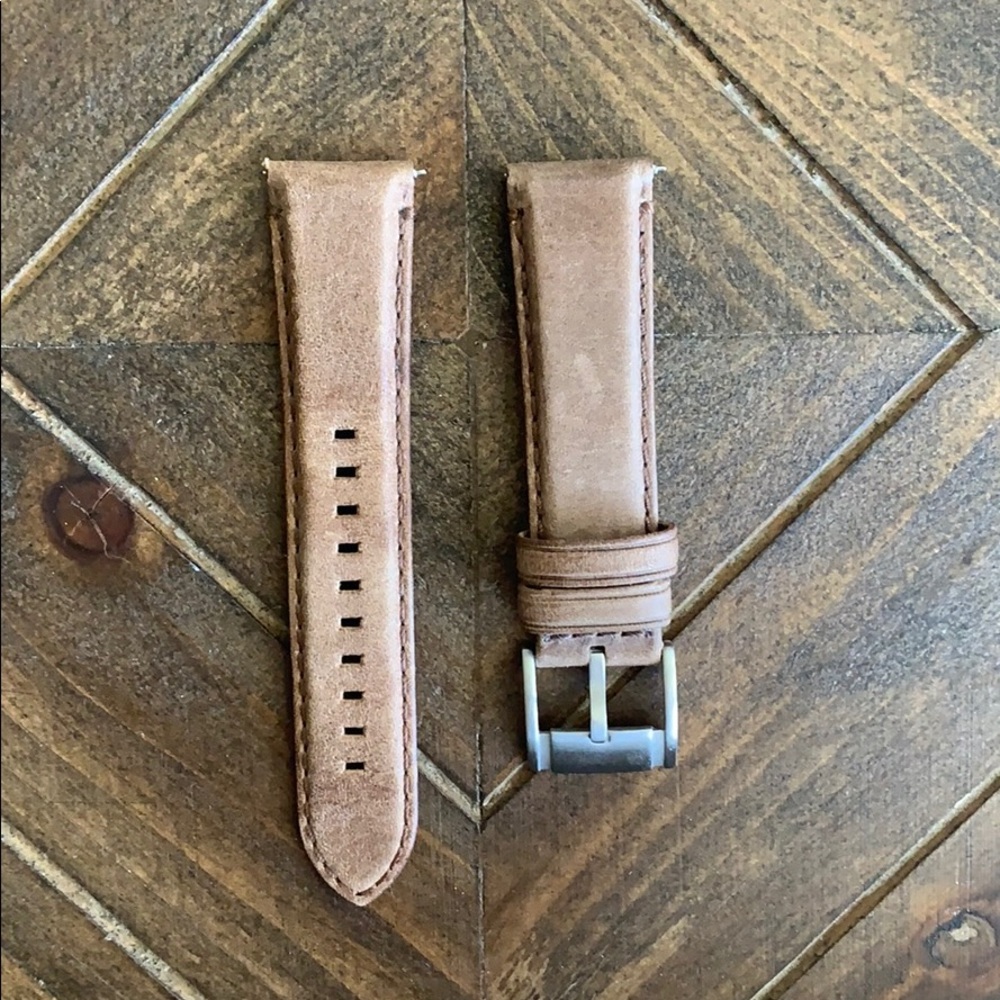 Fossil leather watch band 22mm size